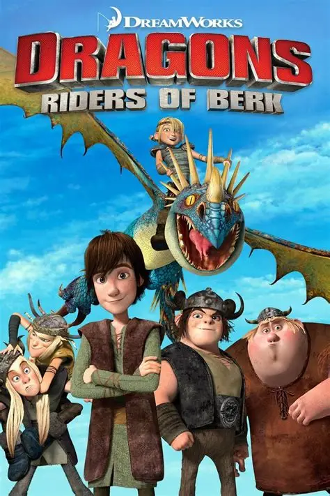 how to train your dragon: riders of berk poster